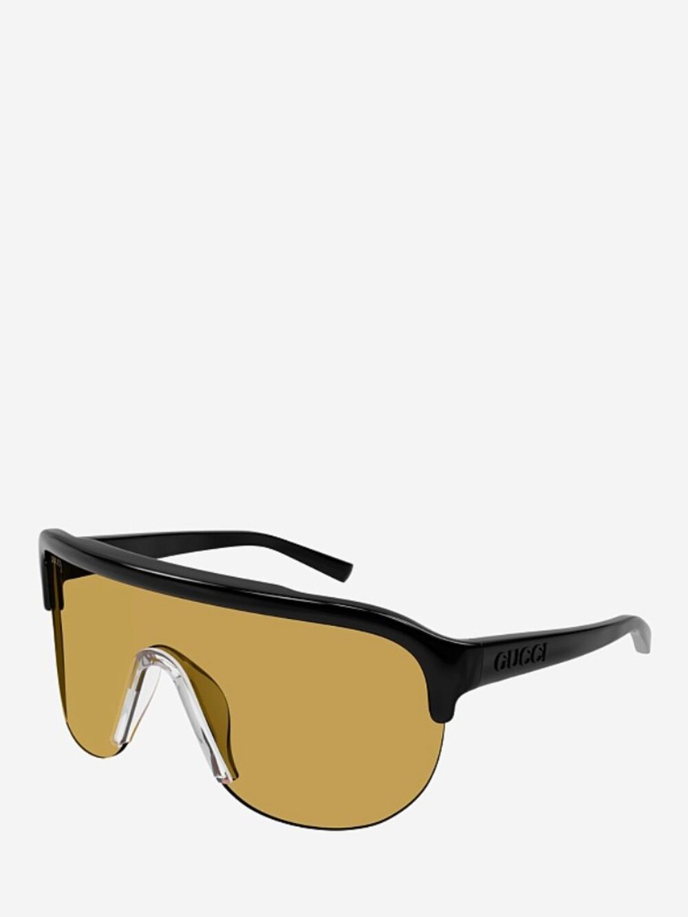NEW GUCCI OVERSIZED SUNGLASSES GUCCI GG1645S 005 BLACK BROWN EYEWEAR